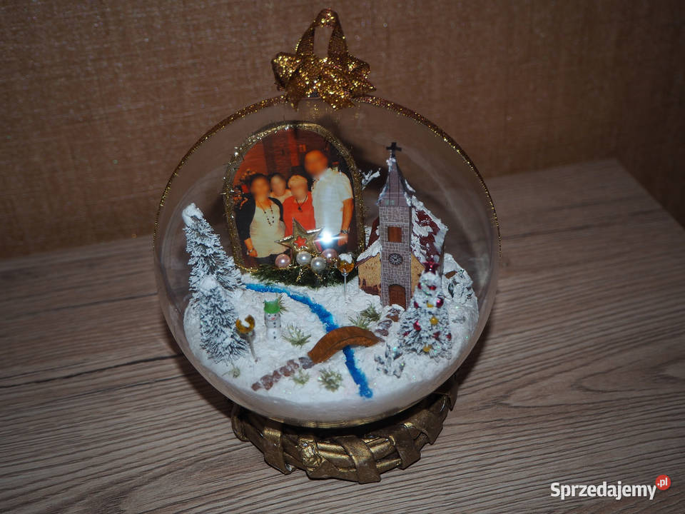 bombka akrylowa ręcznie robiona handmade Żory