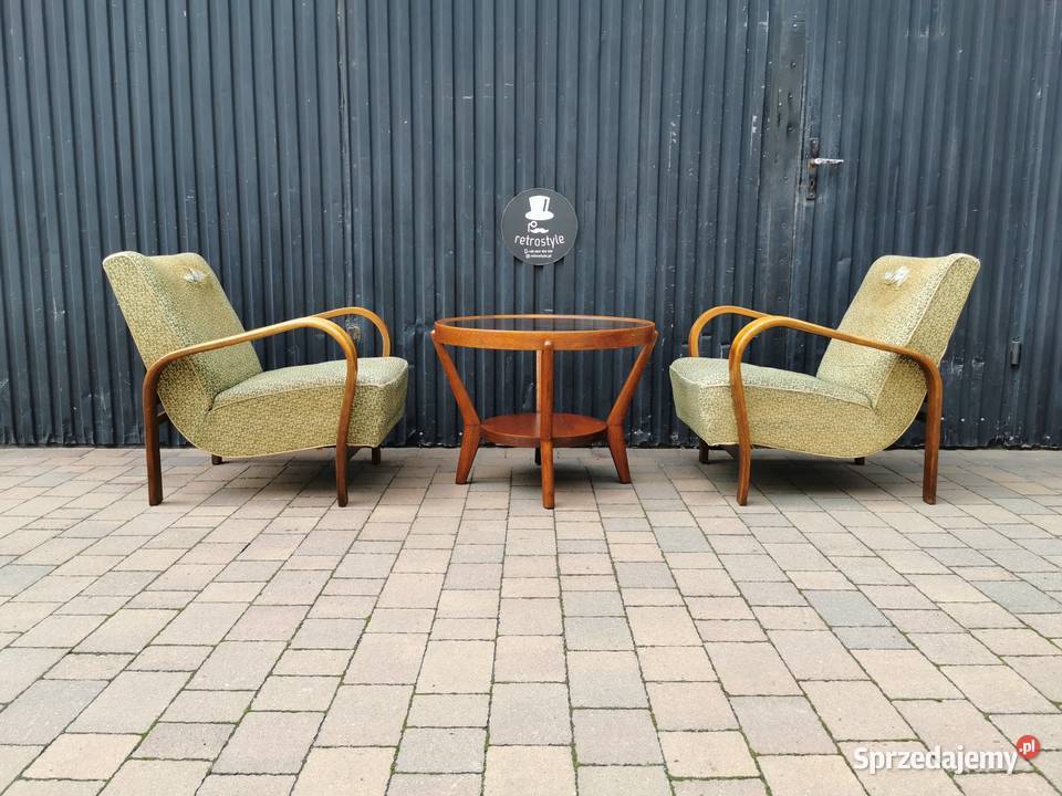 Zestaw ART DECO Kropek Koelka Czechosłowacja śląskie Pogórze