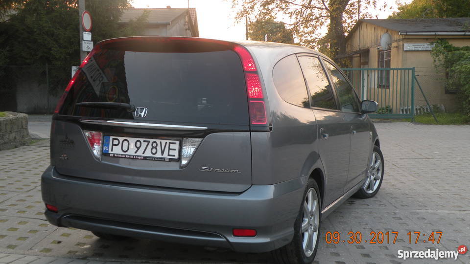 Honda Stream 20 VTec Niezawodna Rok produkcji 2004 wielkopolskie Poznań