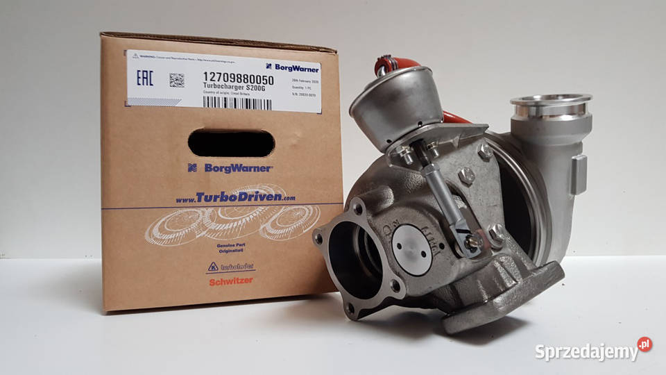 Nowa turbosprężarka BorgWarner KKK 12709880050 Motoryzacja Siedlce