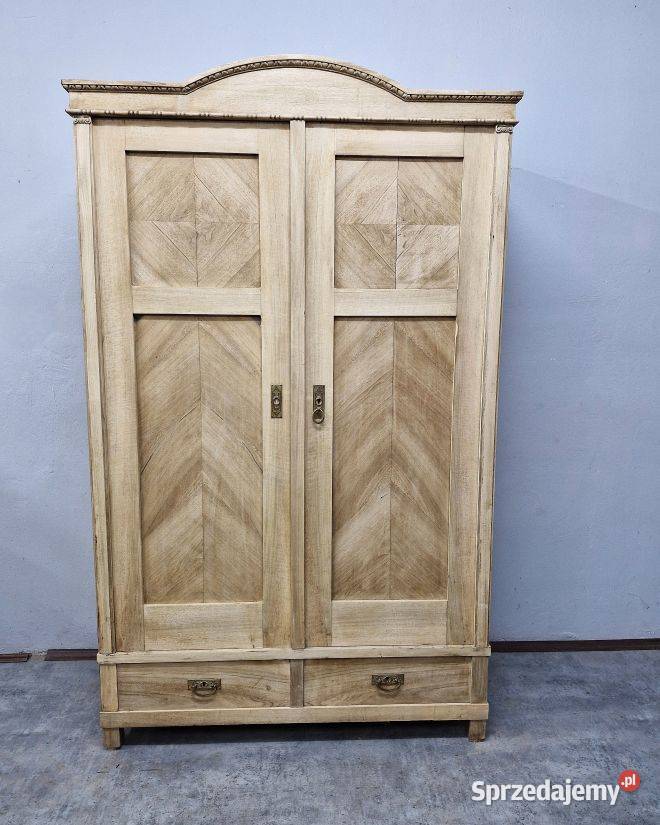 Dębowa szafa ludwikowska ponad 100letni antyk 1 mazowieckie Marki