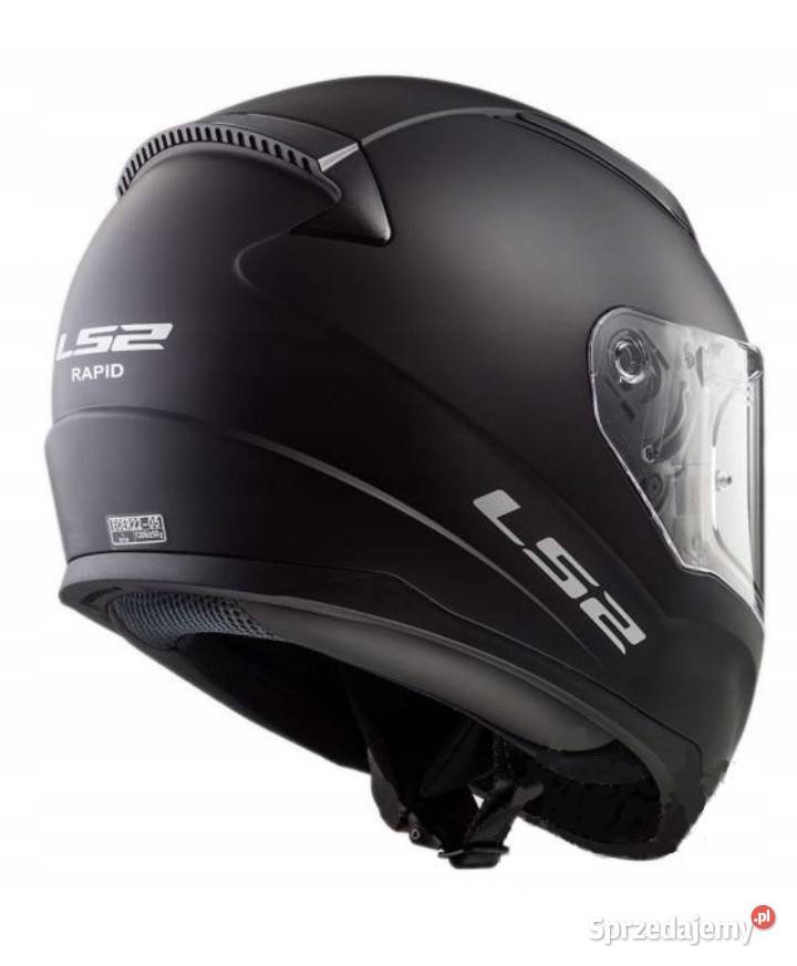 KASK LS2 FF353 RAPID SOLID MATT BLACK rozmiar M Części i akcesoria motocyklowe Rybno