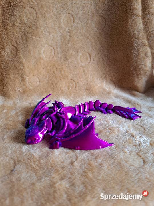 Figurka 3D fioletowy smok małopolskie Kraków