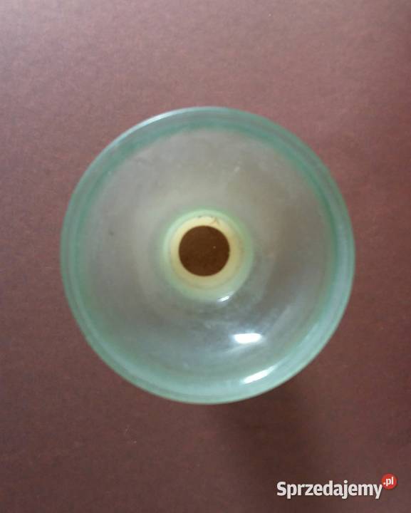 Retro Dekoracyjny Wazon Szkło Szronione Porcelana i szkło Gdańsk