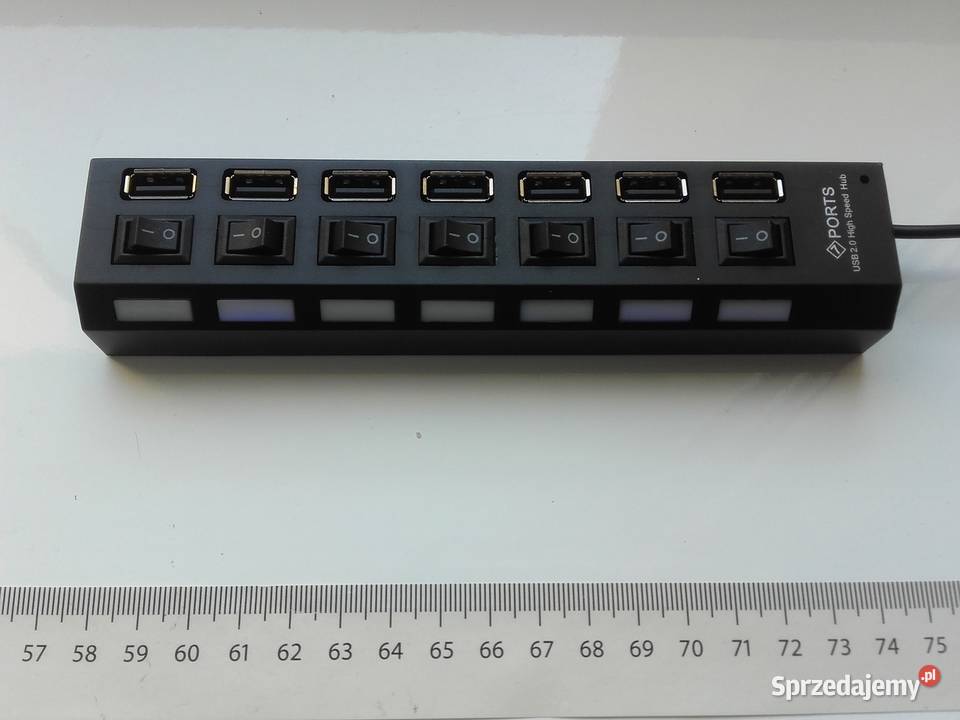 Hub USB 20 z przełącznikami rozdzielacz USB 20 Bydgoszcz