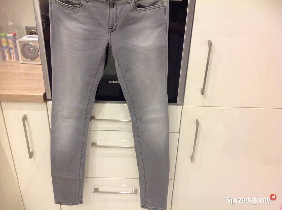 REPLAY Szare Spodnie Jeans Damskie r L W 29 L 34 lubuskie sprzedam