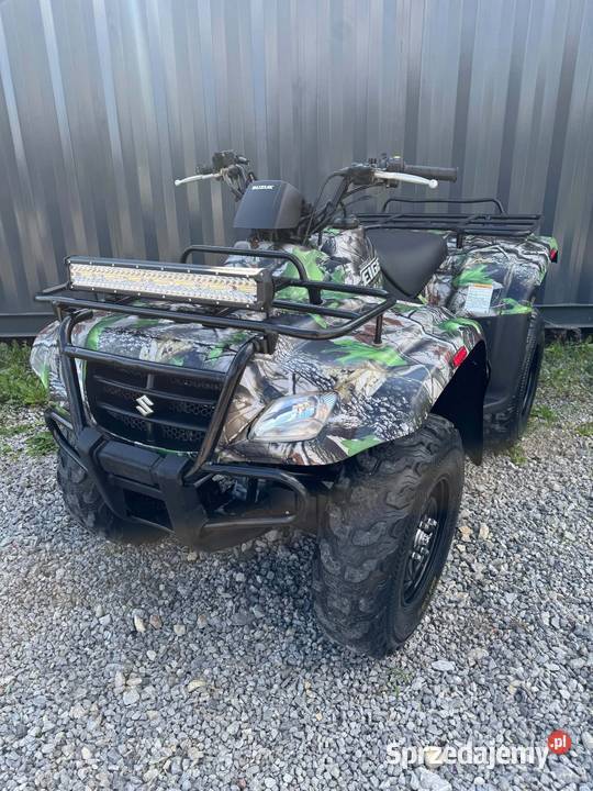 Quad Suzuki Eiger 400 4x4 Super Stan Polaris Tarnów