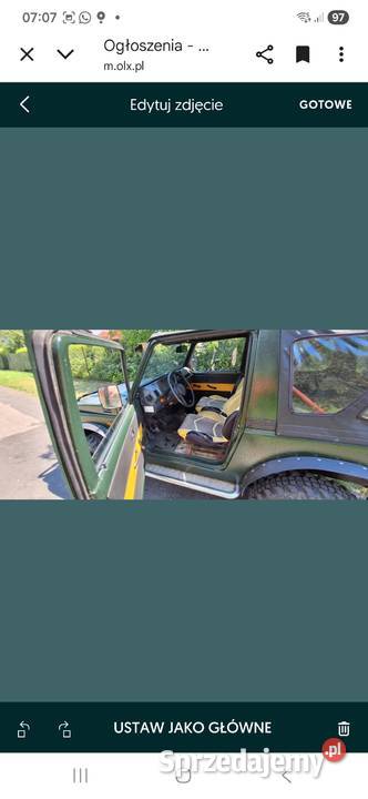 Suzuki samuraja 19 d renowacji