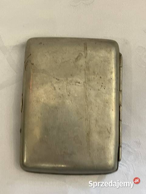 Papierośnica niemiecka III Rzesza Abwehr Kraków