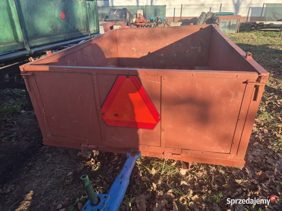 Przyczepa rolnicza jednoosiowa Przyczepy rolnicze małopolskie Bucze