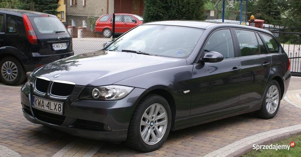 BMW E91 20 Diesel kolor grafitowy kombi klimatyzacja