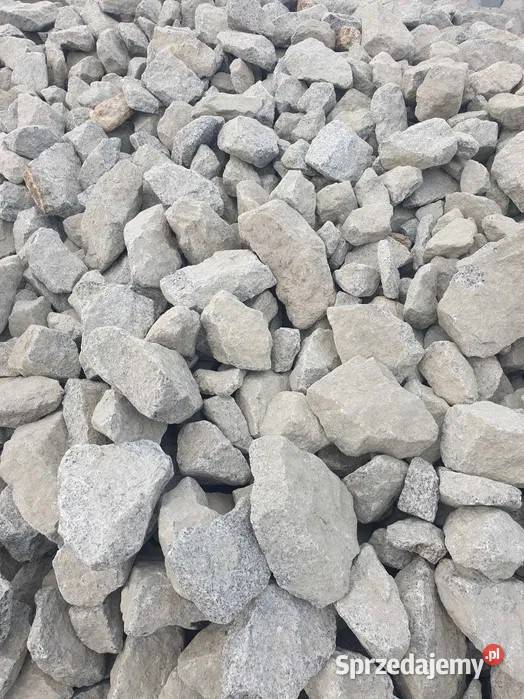 Kruszywo granit kamień gabion 70150mm Słone