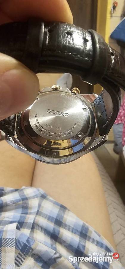 Zegarek seiko 44mm Quartz chronograph Łódź