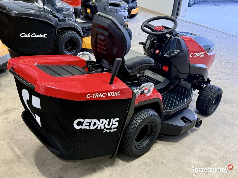 Cedrus CTRAC 18HP VTwin Traktorek Ogrodowy Dymki