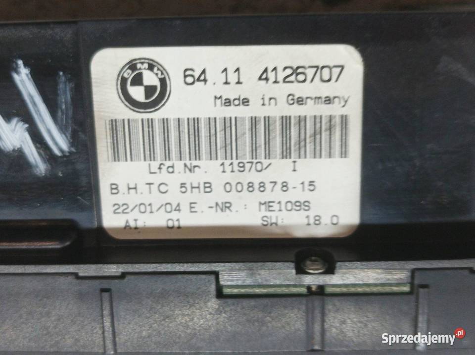 PANEL NAWIEWU 4126707 Bmw Seria 3 IV 19982006
