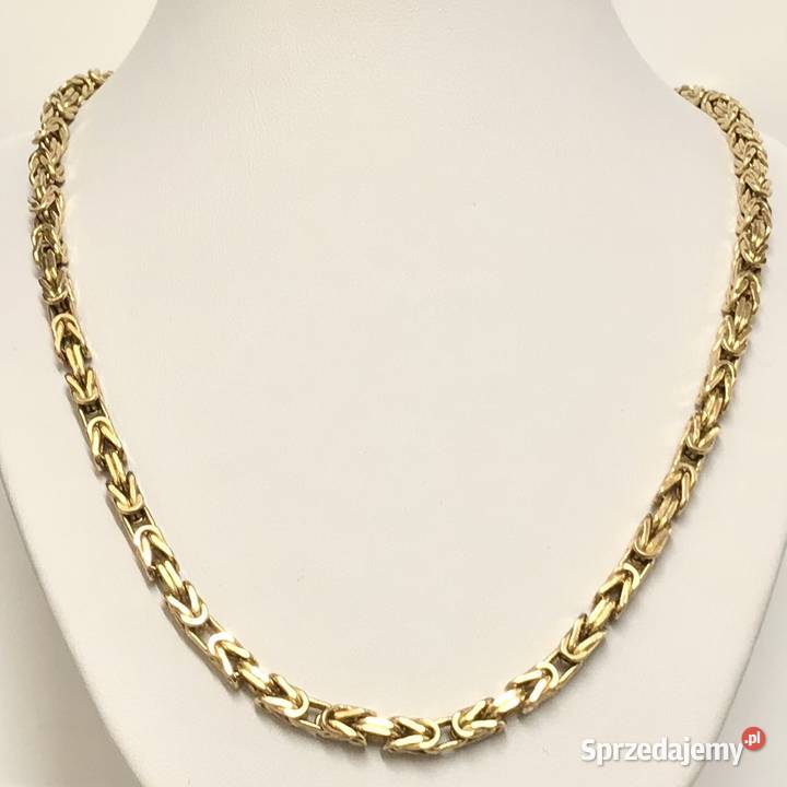 Złoty ŁAŃCUSZEK damski 14K KRÓLEWSKI cud 64