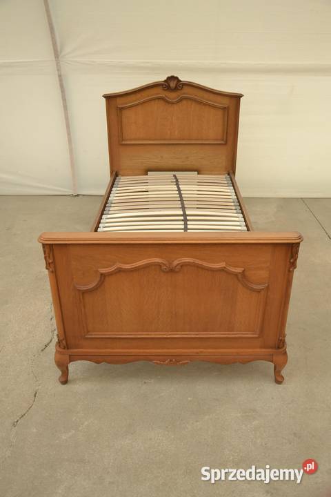 łóżko w stylu ludwikowskim 90 x 200 sprzedam