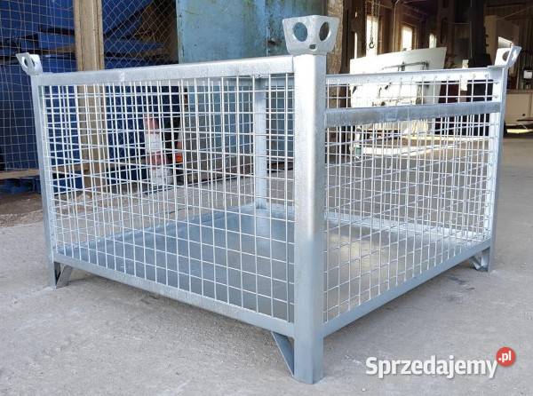 Skrzyniopaleta PMPG siatkowa ocynkowana Kielce