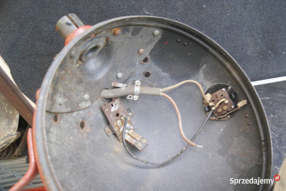 STRAŻ POŻARNA HALOGEN SZPERACZ STARA LAMPA Rybnik