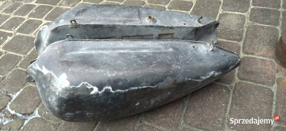 Zbiornik paliwa bak M72 lata czterdziestce Aleksandrów Łódzki