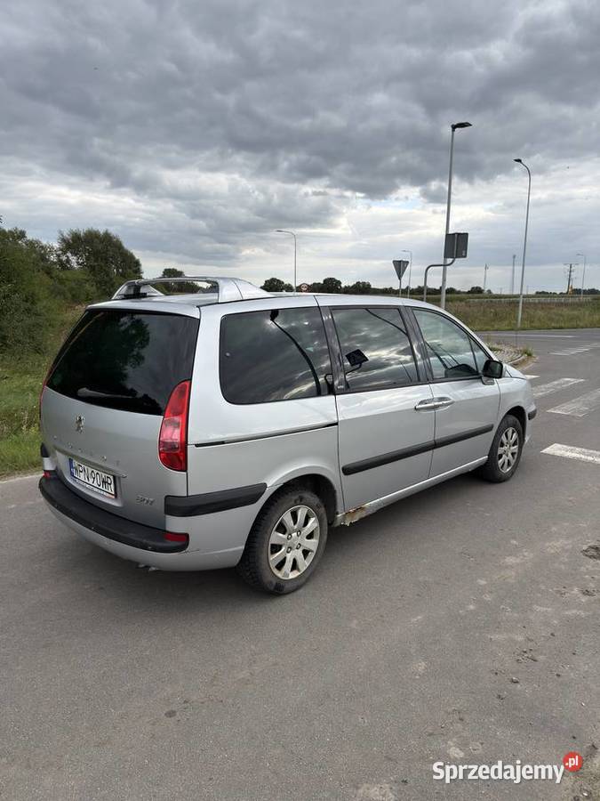 Peugeot 807 22 HDi 7 miejsc Nowe sprzęgło Wola Dłużniewska