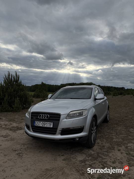 Audi q7 Q7 sline srebrny