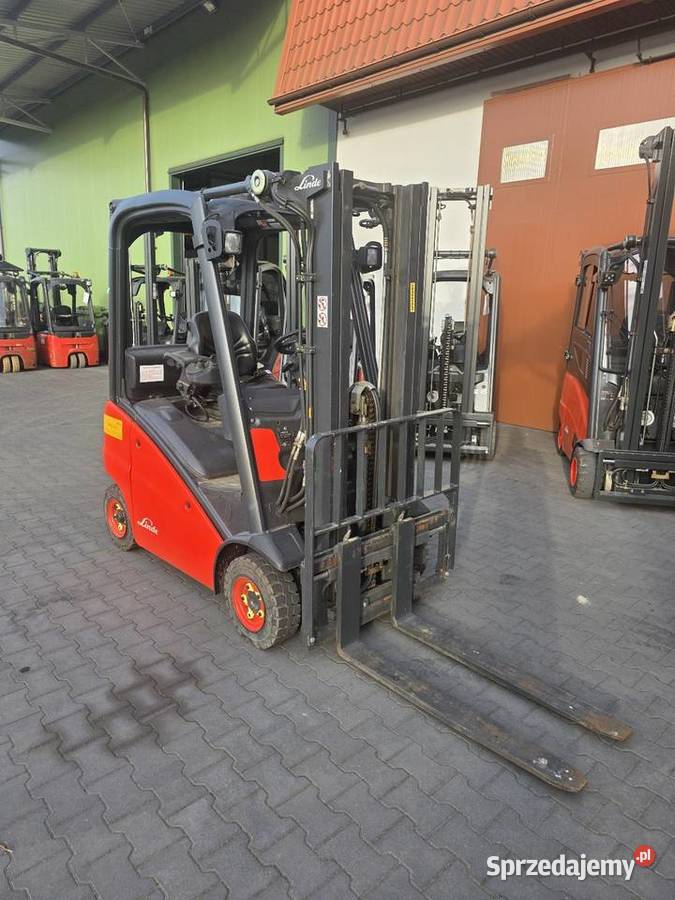 Wózek widłowy Linde H16T01 Linde mazowieckie Huta Błędowska