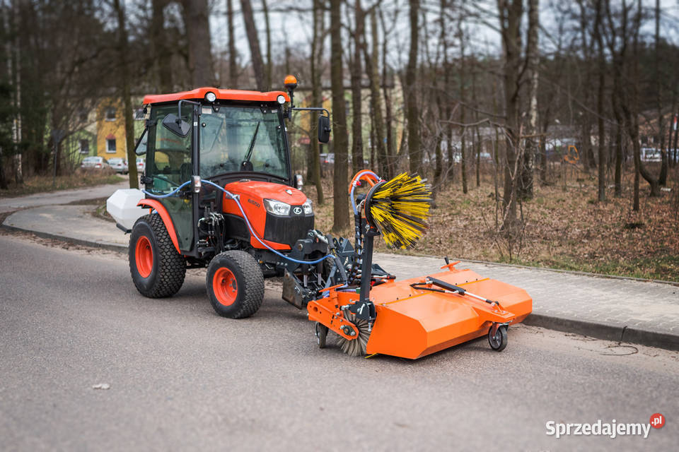 Zamiatarka WOM PTO zbiornik szczotka mocowanie Kutno