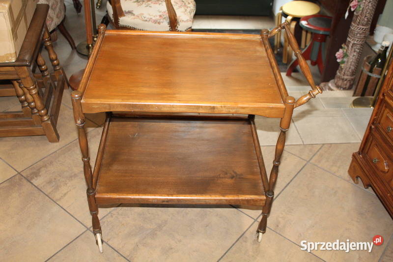 Drewniany wózek do serwowania 137 Szczecin sprzedam