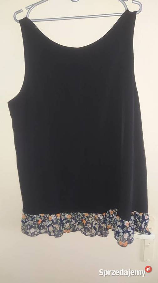 Śliczna czarna letnia bluzka Shein 5052 wielkopolskie Ostrów Wielkopolski