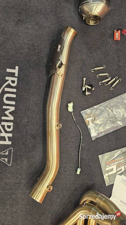 triumph street triple pełny wydech SC project Środa Śląska