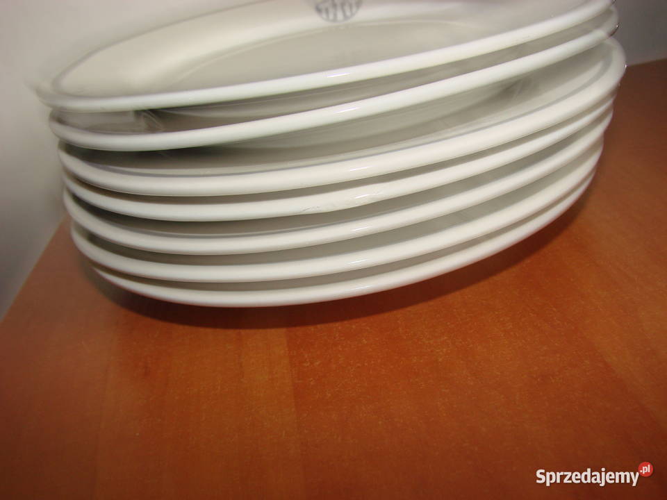 Lubiana deserowy talerz barowy PRL pomorskie