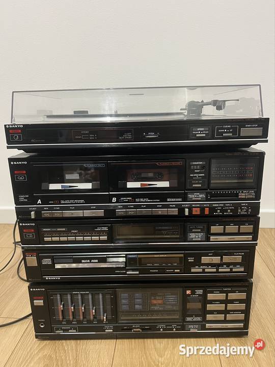 Sanyo System 760 vintage zestaw stereo Wieże i miniwieże Warszawa