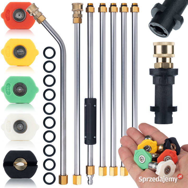 Zestaw 7 Lanc do Myjki Ciśnieniowej 250 bar do Ludźmierz