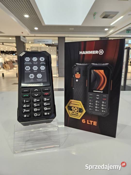 Hammer 6 LTE NOWY 4 Sieradz Galeria Dekada sprzedam