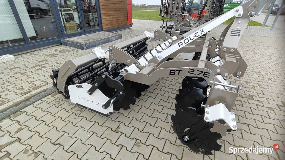 PROMOCJA Brona talerzowa ROLEX 27m BTE wal rura