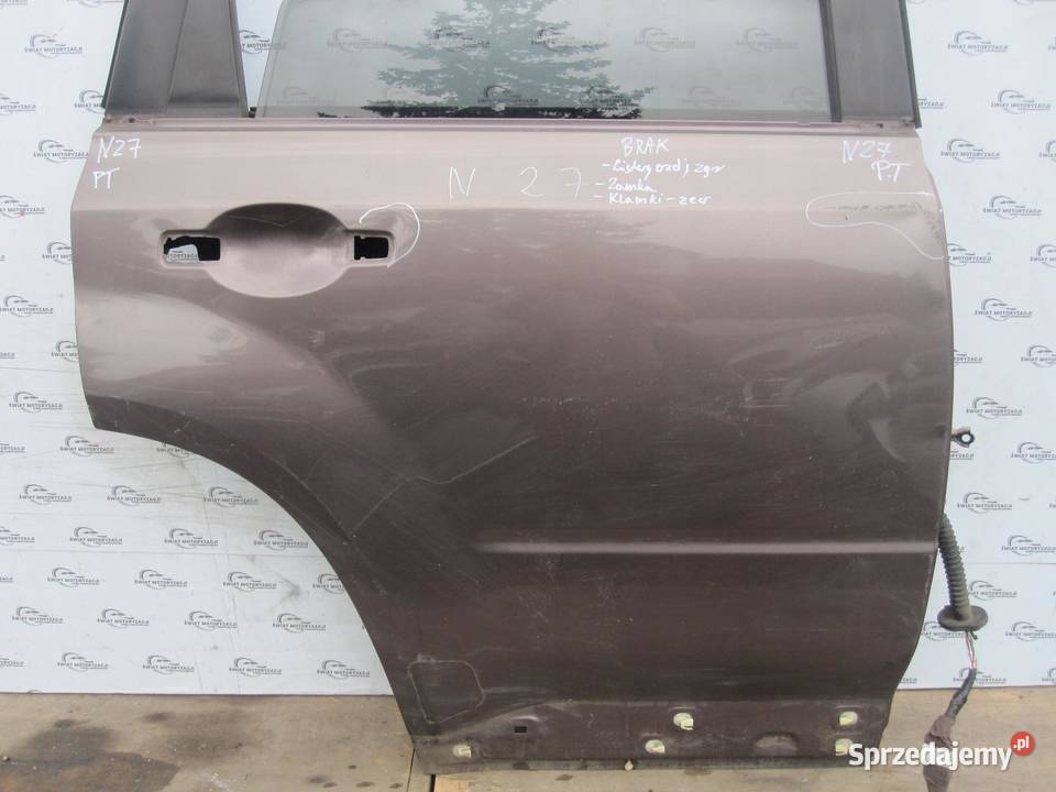 XTRAIL II T31 LIFT 10r drzwi prawe tył osobowe świętokrzyskie