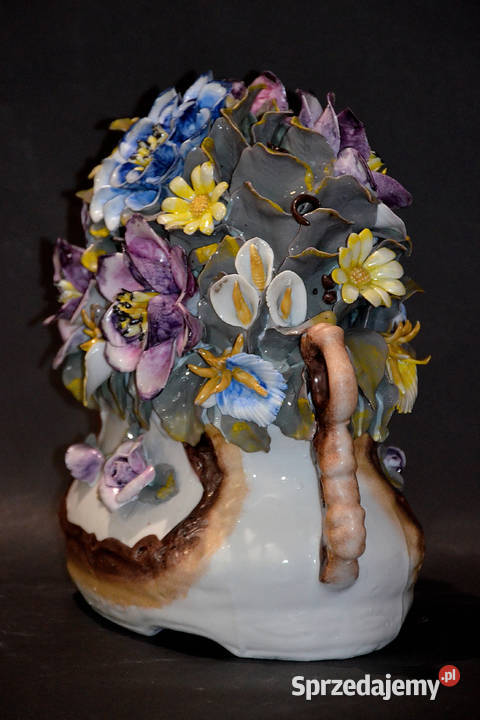 Porcelana ROCERAM aranżacja kwiatowa VIS duża Porcelana i szkło wielkopolskie Środa Wielkopolska sprzedam