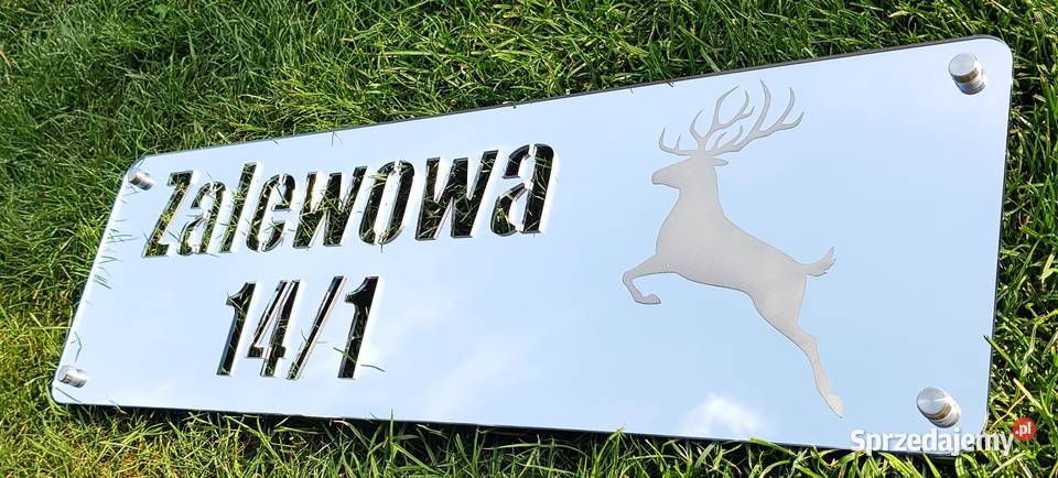 Tabliczka adresowa glamour personalizowana Częstochowa
