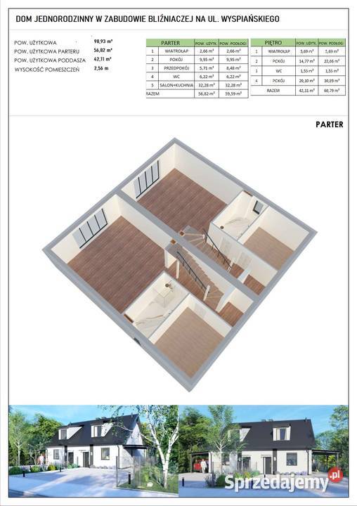 Twój wymarzony dom w spokojnej zielonej okolicy Namysłów sprzedam