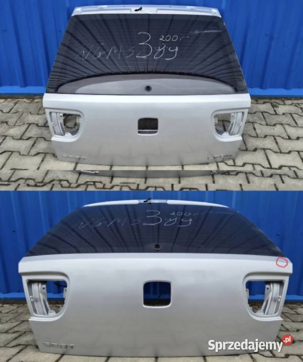 GOŁA KLAPA BAGAŻNIKA Z SZYBĄ SEAT LEON I 1 L57N świętokrzyskie Działoszyce sprzedam