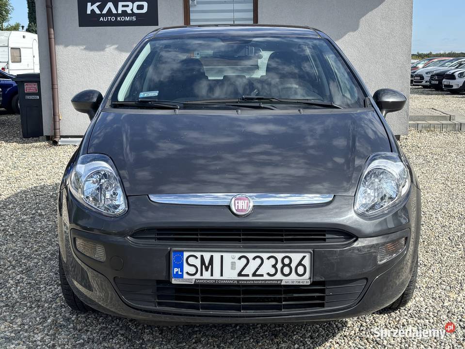 Fiat Punto Evo isofix śląskie Paniówki