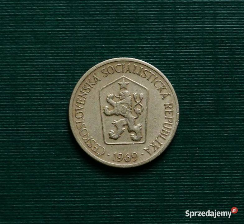 CZECHOSŁOWACJA 1 korona 1969r Gliwice sprzedam