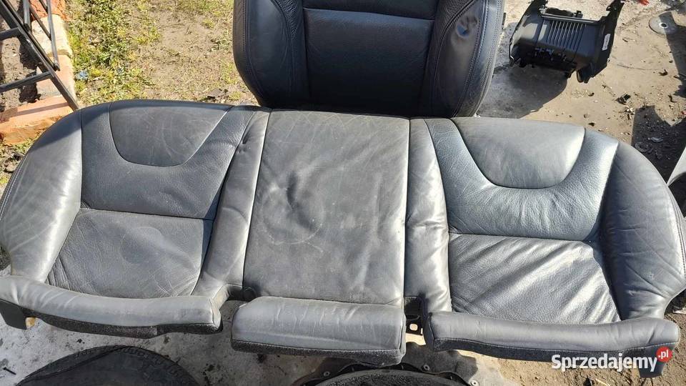 Fotele kanapa skórzane podgrzewane komplet Volvo Książ Wielkopolski