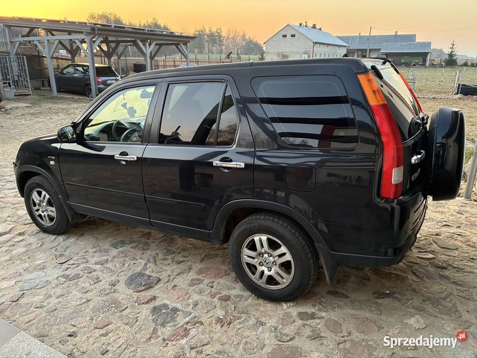 HONDA CRV czarny Przasnysz sprzedam
