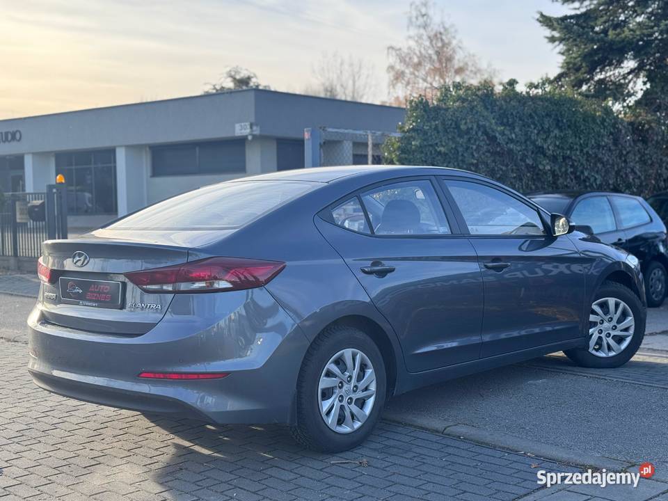 Hyundai Elantra VI 16 Benzyna 2017 Zadbany Klima śląskie Częstochowa