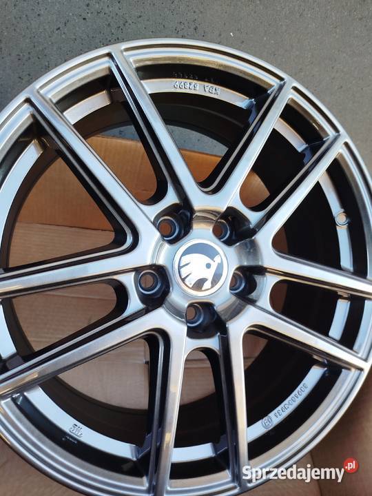 A117 Alufelgi Uzywane 185x112 Et43 7J Skoda Seat Motoryzacja Bąków