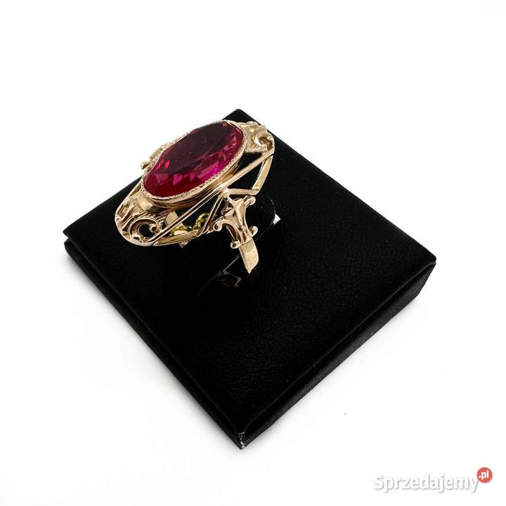 Złoty Pierścionek Próby 585 545g Rozmiar 21 złoto Elbląg