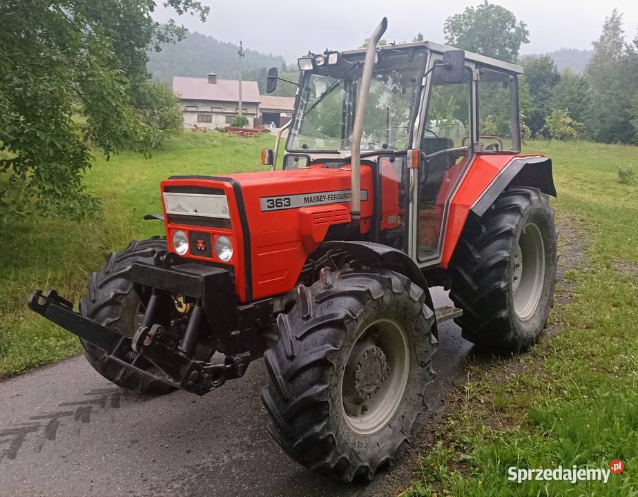 Ciągnik rolniczy Massey Ferguson 363 4x4 TUZ Rewers mechaniczny Pisarzowa