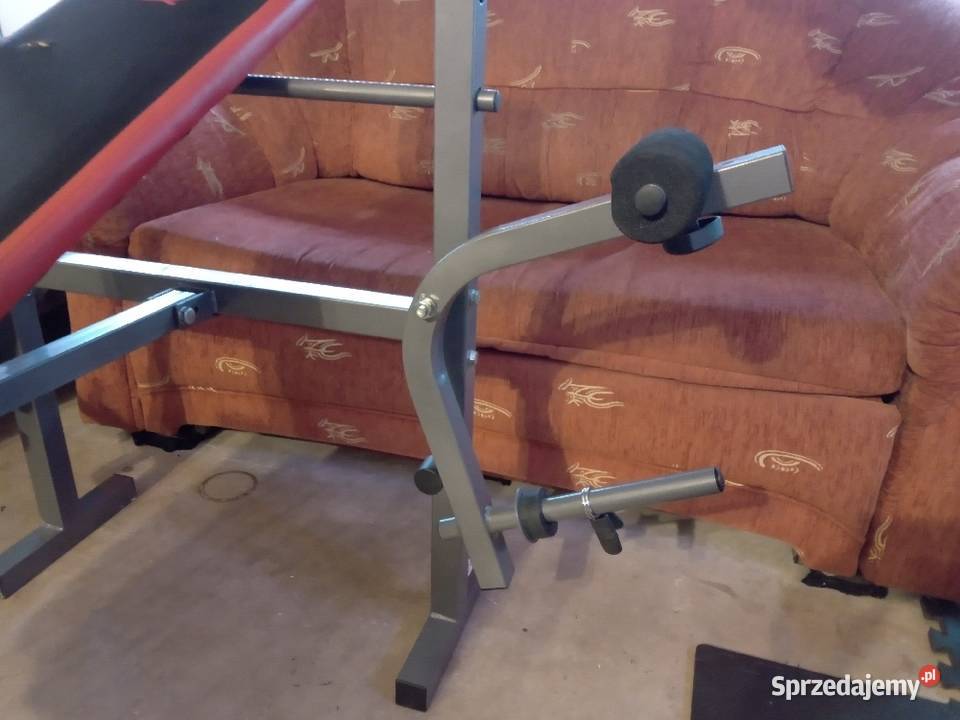 Ławka do ćwiczeń pod sztangę składana udźwig 200 pomorskie Bolszewo sprzedam